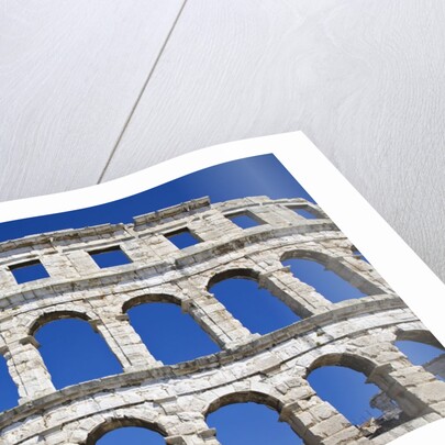 Roman Amphitheater in Pula by Anonymous