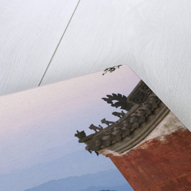 Taoist Temple in Mountain Landscape by Anonymous