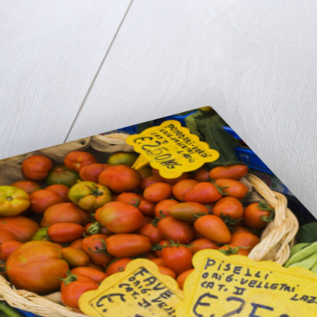 String Beans and Tomatoes in Campo dei Fiori by Anonymous