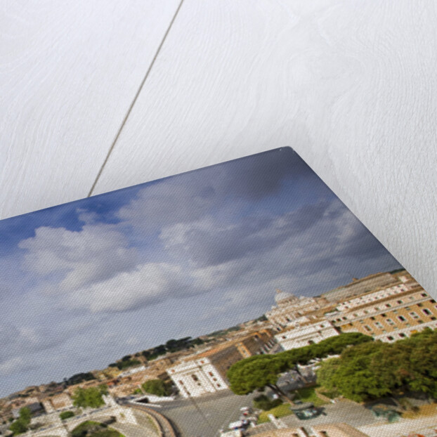 View of Rome from Castel Sant'Angelo by Anonymous