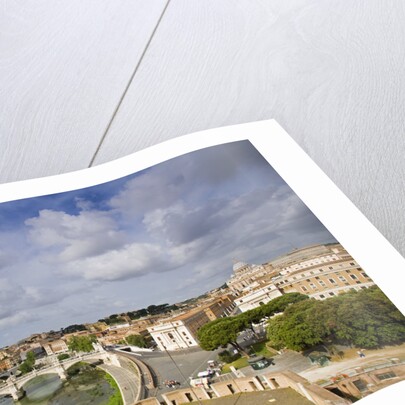 View of Rome from Castel Sant'Angelo by Anonymous