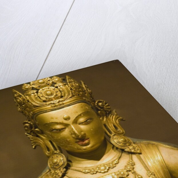 Detail of Bronze Boddhisatva by Zanabazar