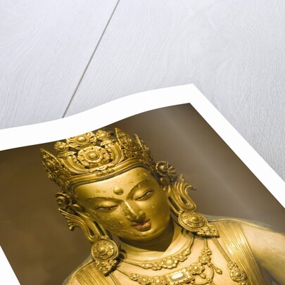 Detail of Bronze Boddhisatva by Zanabazar