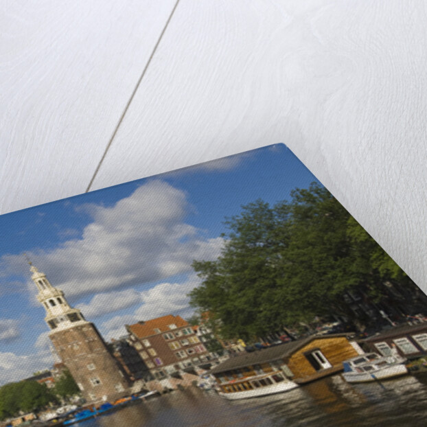 Montelbaanstoren and Canal by Anonymous