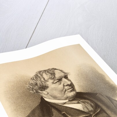 Portrait of Charles James Lever by Anonymous