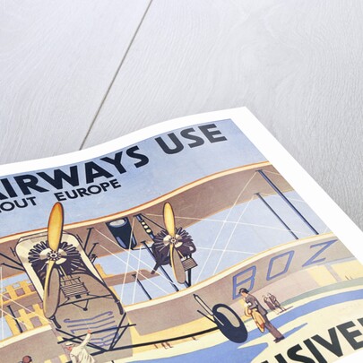 Imperial Airways Use Shell Petrol Exclusively Poster by Anonymous