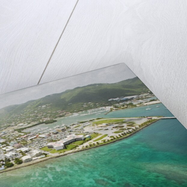 Road Town on Tortola in British Virgin Islands by Anonymous