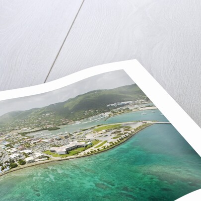 Road Town on Tortola in British Virgin Islands by Anonymous