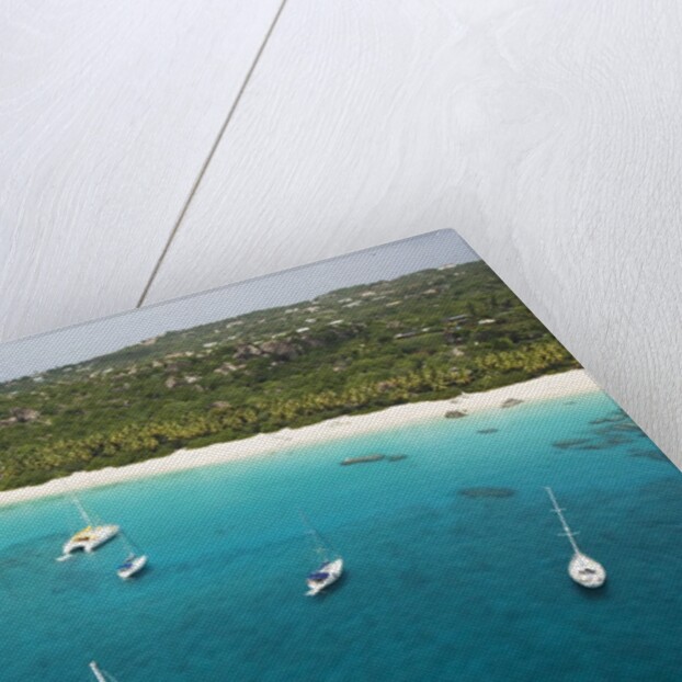 Sailboats on South End of Virgin Gorda by Anonymous