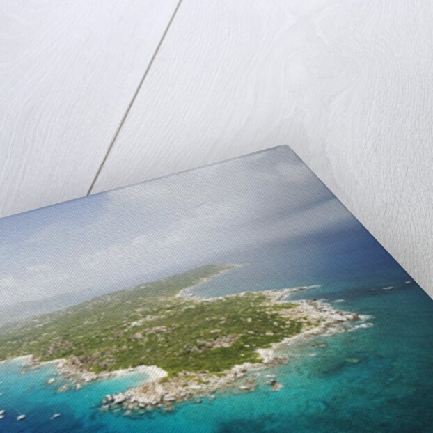 Aerial View of Virgin Gorda by Anonymous