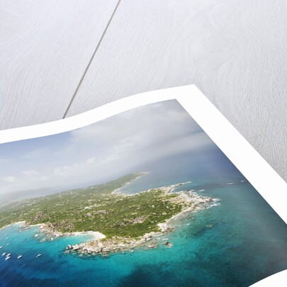 Aerial View of Virgin Gorda by Anonymous
