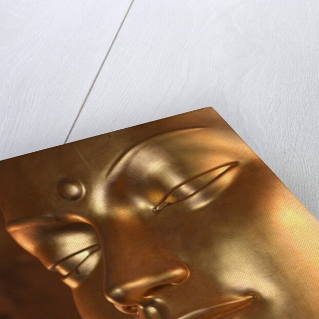 Buddha Statue in Temple by Anonymous