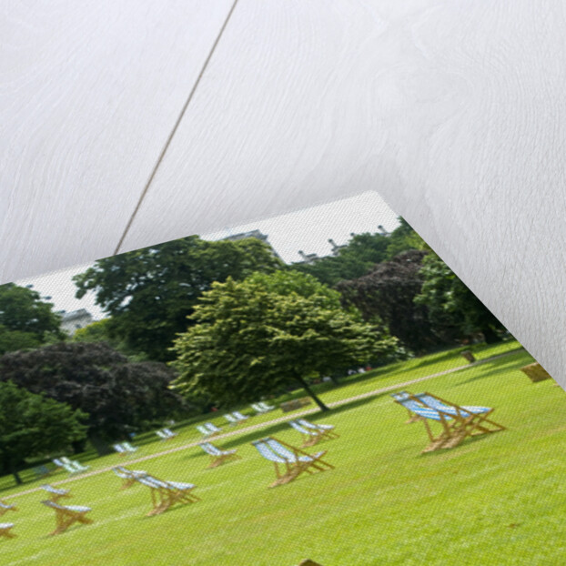 Deck Chairs in St. James Park by Anonymous