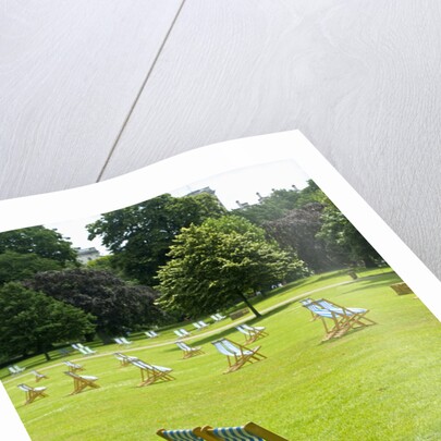 Deck Chairs in St. James Park by Anonymous