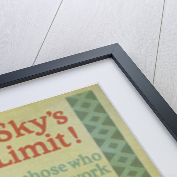 The Sky's the Limit! Illustration by Anonymous