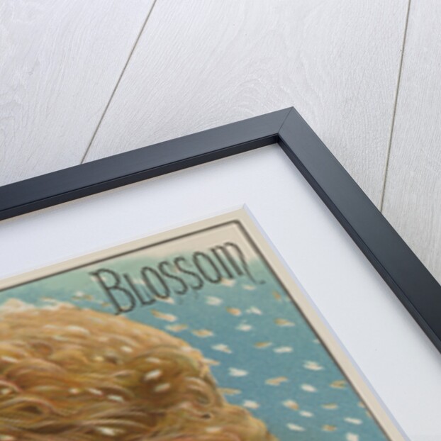 Winter Blossom Cigar Label by Anonymous