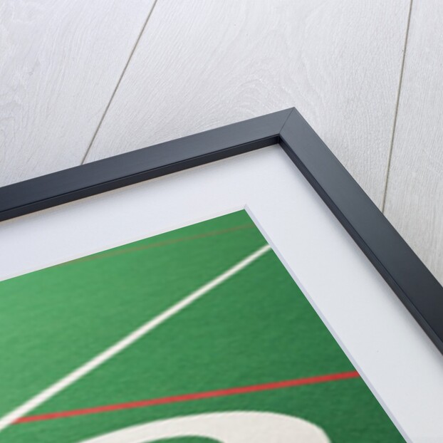 Twenty Yard Maker on Football Field by Anonymous