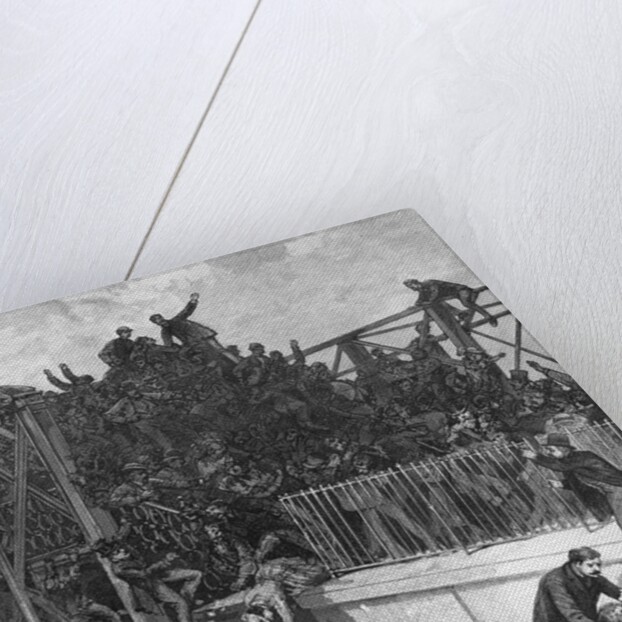 The Tragedy on the Brooklyn Bridge, May 30 Illustration by Anonymous