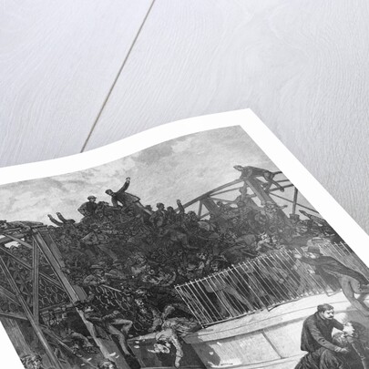 The Tragedy on the Brooklyn Bridge, May 30 Illustration by Anonymous