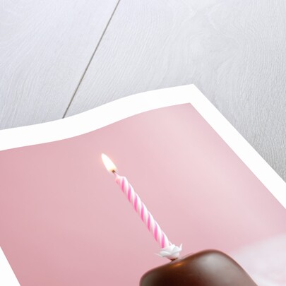 Small Chocolate Birthday Cake by Anonymous