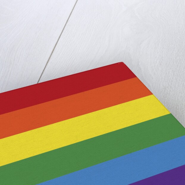 Rainbow flag by Anonymous
