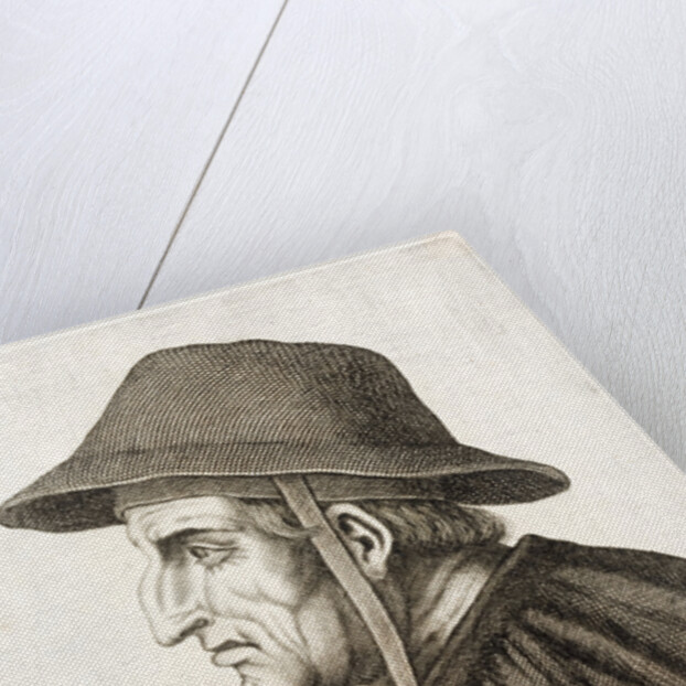 Profile Portrait of Lorenzo de Credi by Anonymous