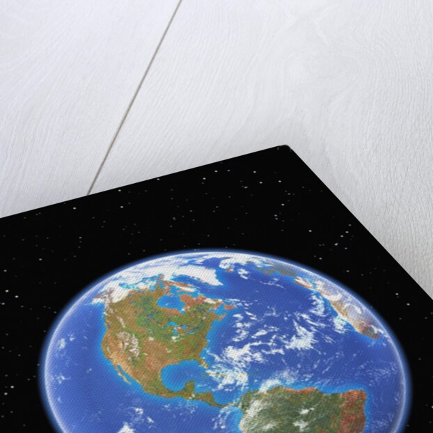 Western Hemisphere of Earth by Anonymous