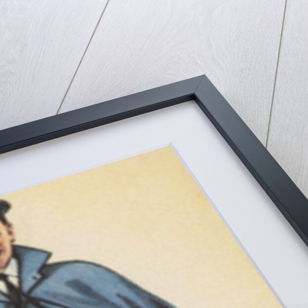 Postcard of Mailman Delivering Mail by Anonymous