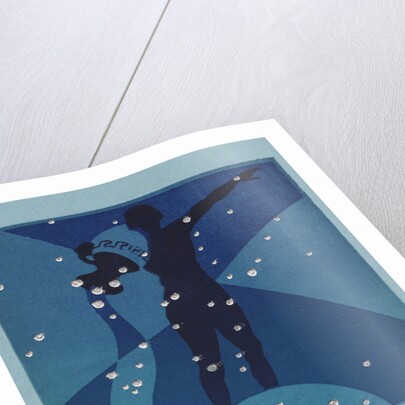 Aquarius Postcard by Paul Dubosclard