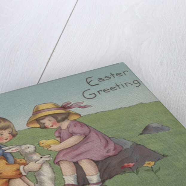Easter Greetings Postcard by Anonymous