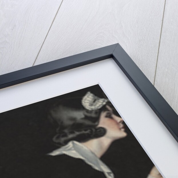 Illustration of Maid Peeking in Keyhole by Coles Phillips