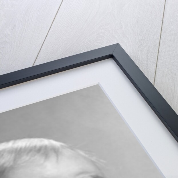 1960s Portrait Baby With Eyes And Mouth Wide Open by Anonymous