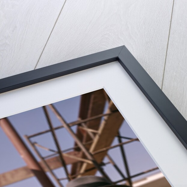 1960s Two Men With Blueprints At Construction Site by Anonymous