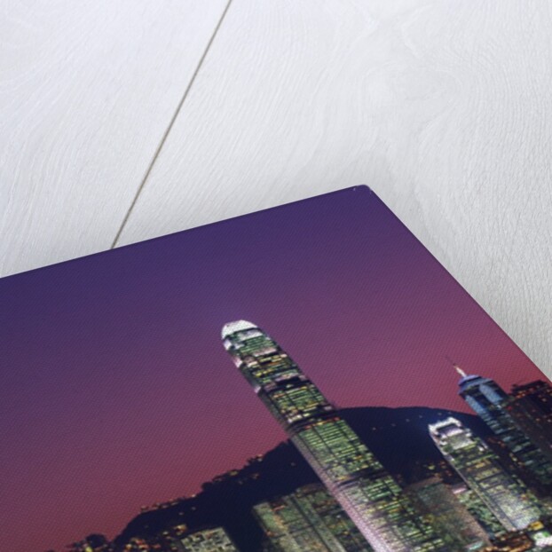 Skyline of Central District in Hong Kong by Anonymous