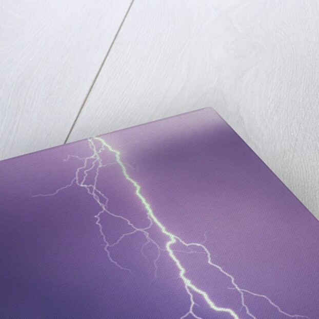 Lightning Strike near Tucson by Anonymous