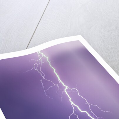 Lightning Strike near Tucson by Anonymous