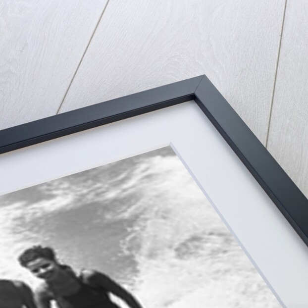 1930s Couples Five Men And Women Riding In Runabout Power Boat by Anonymous