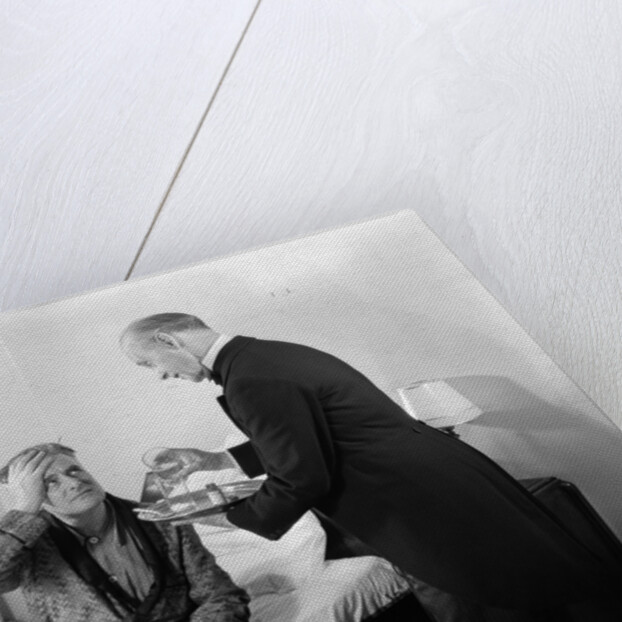 1930s 1940s Man with Hangover Cure by Anonymous