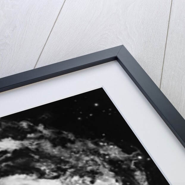 1950s 1960s Recreation Of Space Rocket Soaring Through Galaxy by Anonymous