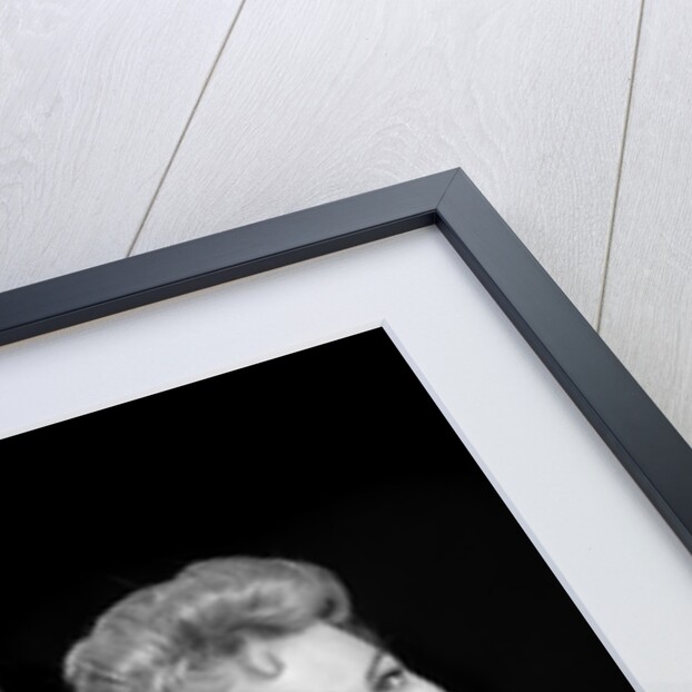 1950s 1960s Woman With A Headache Taking Medicine And With Expression Of Relief From Pain by Anonymous