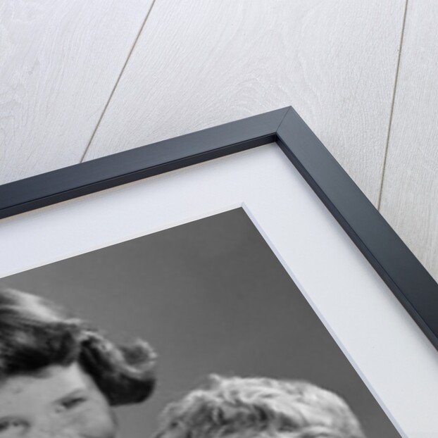 1950s Portrait Of Four Children Two Boys And Two Girls by Anonymous