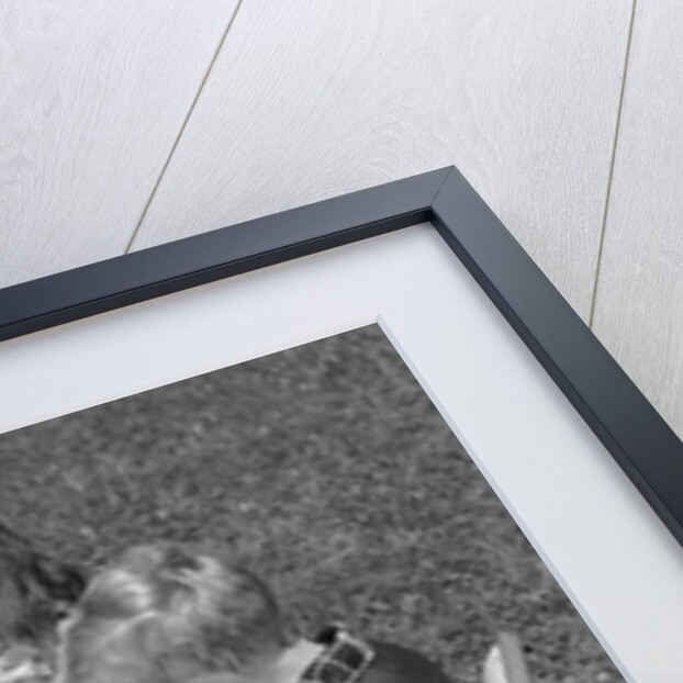 1950s Boys and Girls At Table Eating Cookies and Ice Cream For Birthday Party by Anonymous