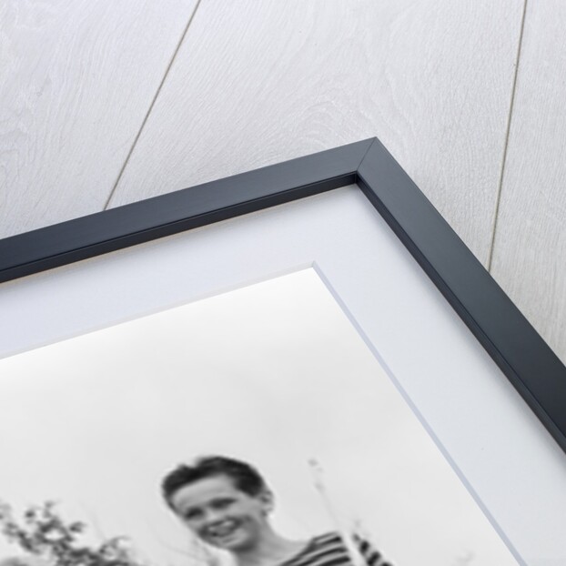 1940s Three Boys Hiking Field by Anonymous