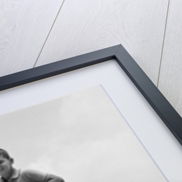 1960s Boy Jumping On Pogo Stick by Anonymous