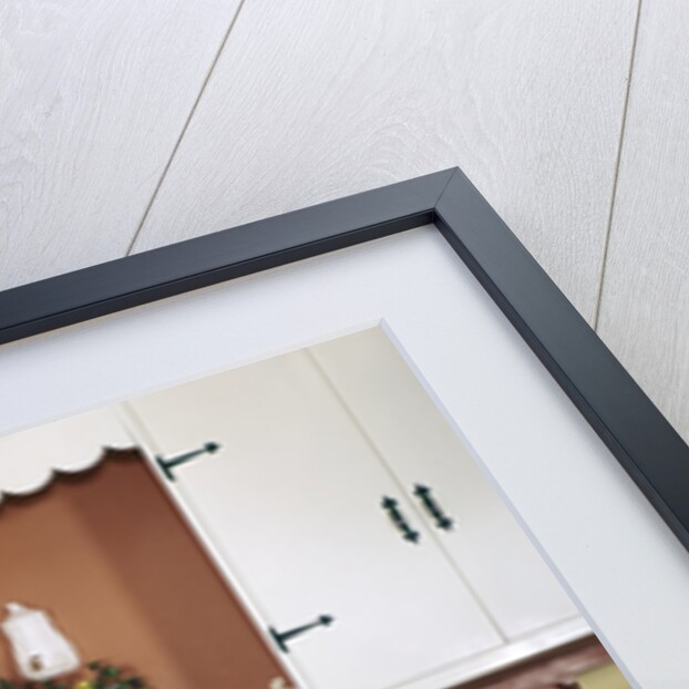 1970s Mother Handing Glass Of Milk To Son In Kitchen by Anonymous