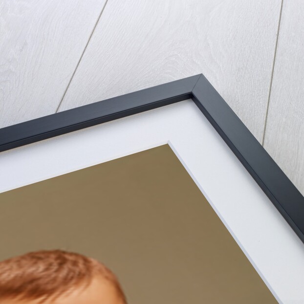 Boy Sitting At Ice Cream Parlor Table Eating Whipped Cream Cherry Topped Sundae+ by Anonymous
