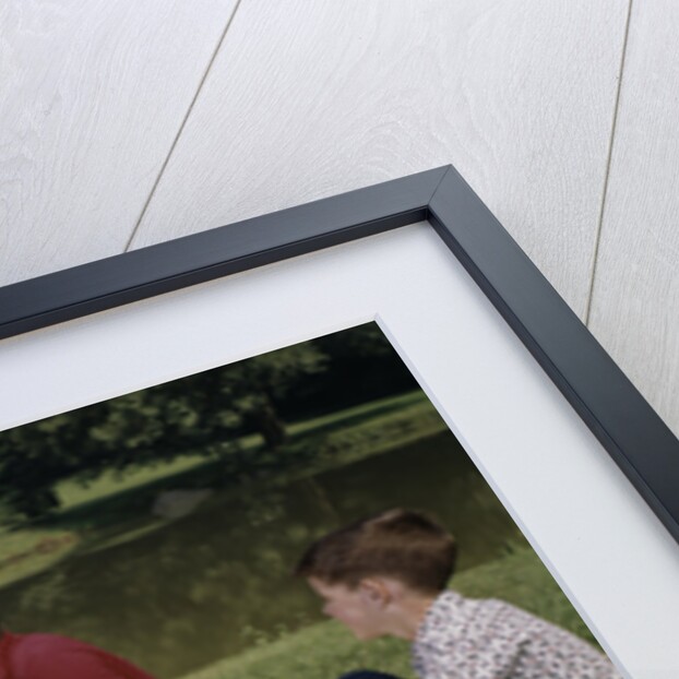 1960s Family Mother Father Daughter And Two Sons Picnicking In Park Outdoor by Anonymous