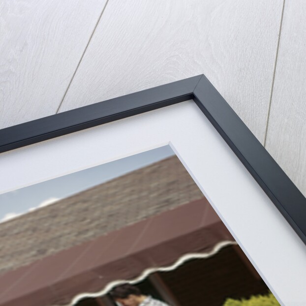 1960s Two Teenaged Couples Having Barbecue In Suburban Backyard by Anonymous