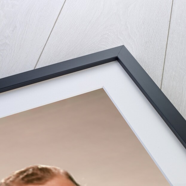 1960s Satisfied Man Looking At Hand Of Playing Cards by Anonymous
