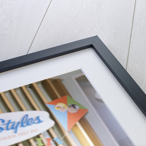 1960s 1970s Mother Watching Salesman Fit Shoes On Daughter In Shoe Section Of Department Store by Anonymous